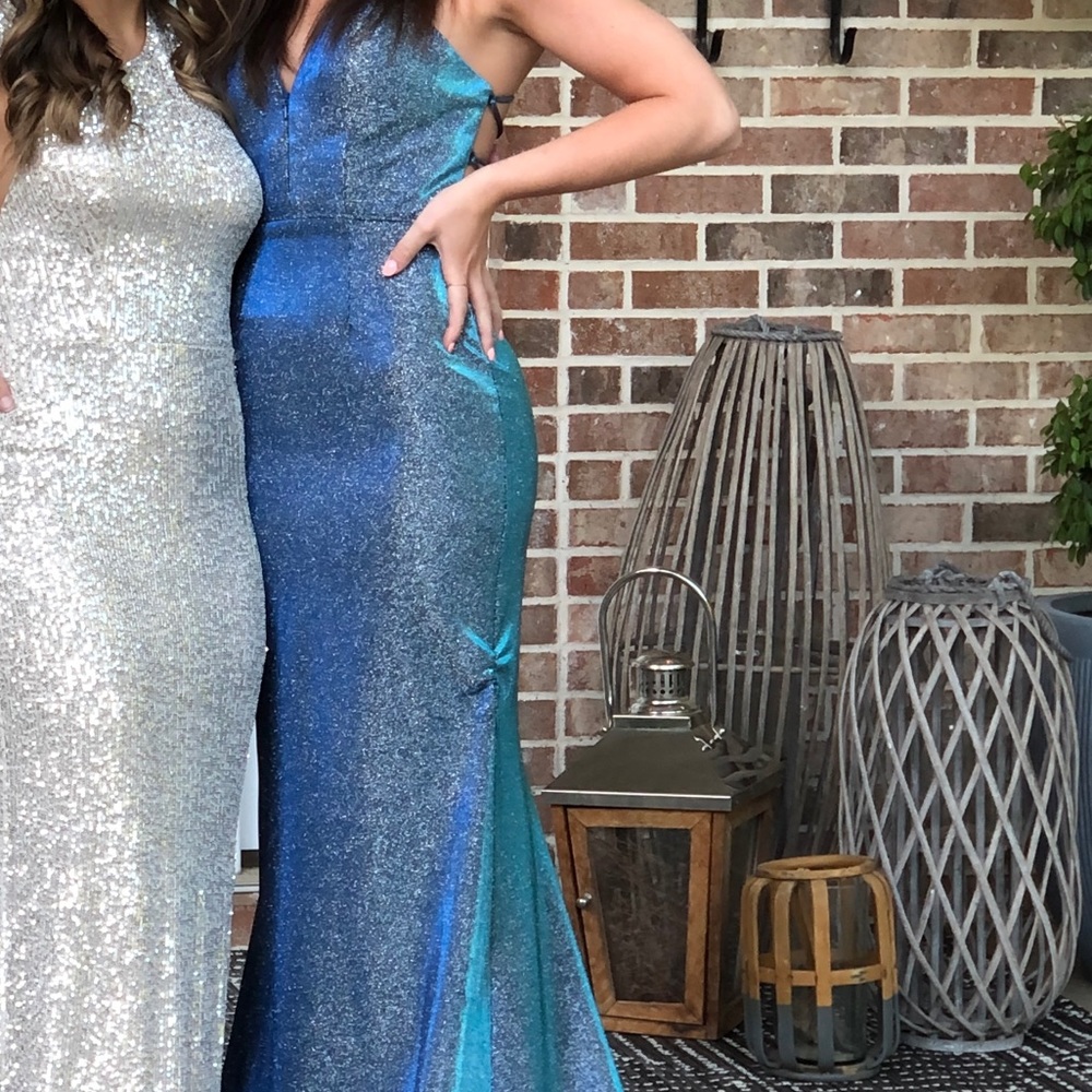 Jovani prom, pageant gown, Size 0 - Picture 6 of 9